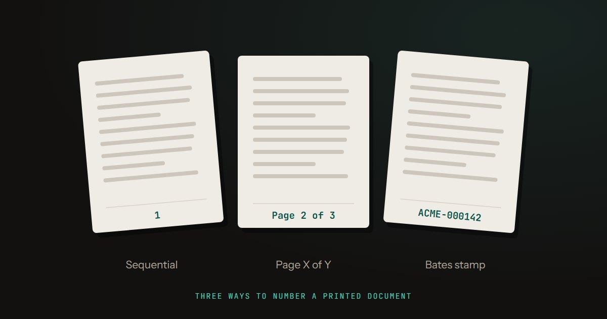How to Add Page Numbers to a PDF Before Printing